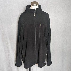 Black Patagonia Synchilla Fleece Sweater Jacket